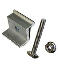 UniRac 302006D - SolarMount End Clamp Size F, Dark Bronze Anodized