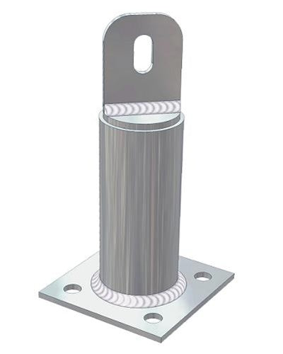 UniRac 310020-036 - 7" Raised Flange Standoff - 36 Units