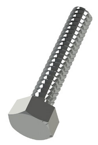 UniRac RoofMount 310751 > RM10 Hex Bolt - Mill Finish - 1 Unit