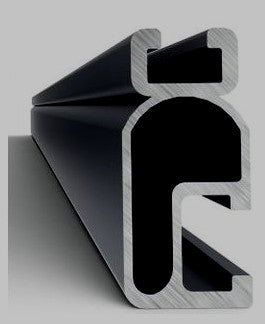 UniRac 315168D > SolarMount Light Rail 168 Inch Rail / Dark