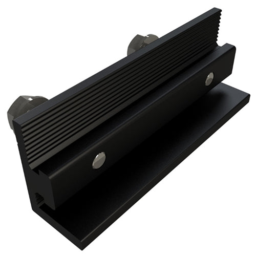 Unirac SolarMount 303019D > Integrated Bonding Splice Bar - Dark