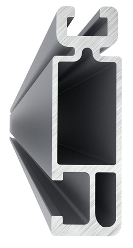 UniRac 320132M > SolarMount 132 Inch Rail - Mill Finish - Single Rail