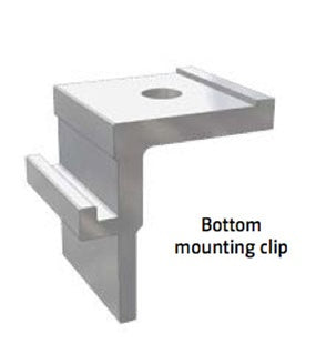 Unirac SolarMount Bottom Mounting Clip - 321001