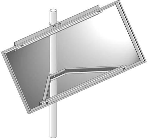 Unirac 401274 - Fixed Pole Side Mount - 45 degrees