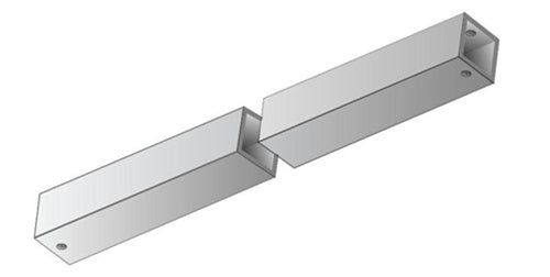 Unirac U-LA 7' Brace for 3" Pipe, Mill - 403301C