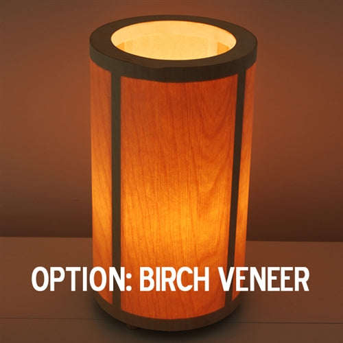 Yeti Solar Handmade Cylinder Table Lamp / 8 IN x 12 IN