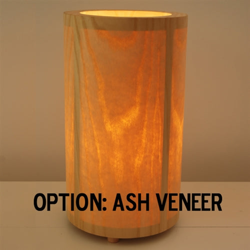 Yeti Solar Handmade Cylinder Table Lamp / 8 IN x 12 IN