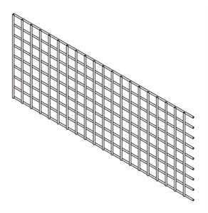 SnapNRack Array Edge Screen Critter Guard 232-04077 > Array Edge Screen Kit, 100 linear-foot, 6" screen