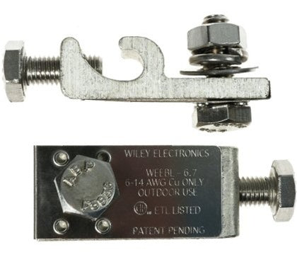 Wiley Electronics WEEB Grounding Lug for UniRac, 980010 - Single Unit